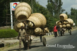 On the way to Shasheme Market, Omo Valley, South Ethiopia