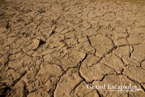 Arid soil, near Erta Ale, Danakil Depression, Ethiopia