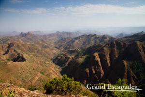 Kosoye, a Viewpoint on the Simien Mountains, Simian Mountains National Park, Ethiopia