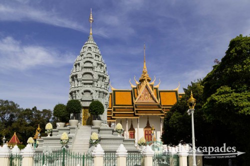 Silver Pagoda, Royal Palace, Phnom Penh, Cambodia
