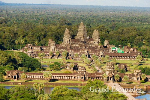 Angkor Wat from Above (Hot Air Balloon), Siem Reap