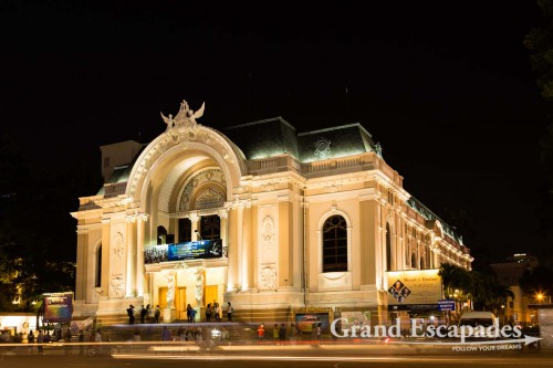 Opera House at Night, Ho Chi Minh City