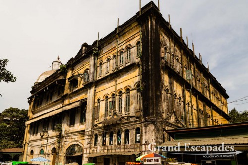 Old Town, Colonial Town, Yangon, Myanmar