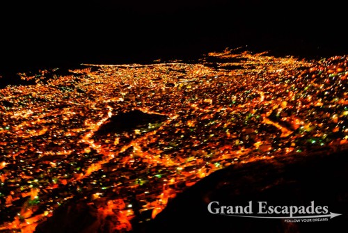 Night view of La Paz from El Alto