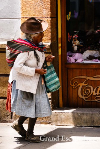 Old woman, Sucre, Bolivia, South America