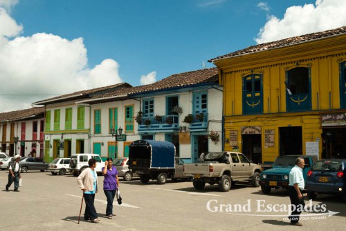 Salento, a small colonial village, Zona Cafetera, Quindio, Colombia, South America
