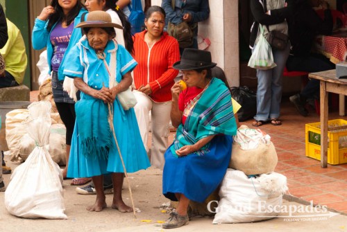 Market day in Inza, Tierradentro, Cauca, Colombia, South America