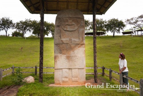 Alto de los Idolos, among many sculptures, is home of the largest statue (7 meters) in San Agustin