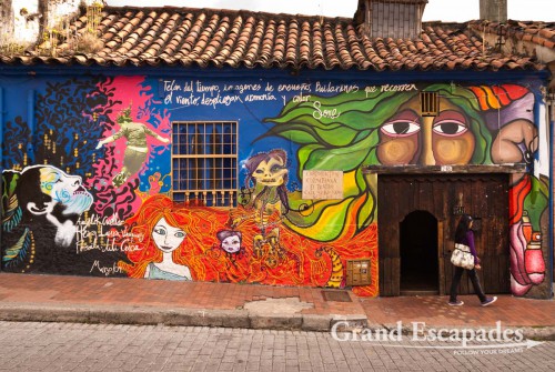 Like most backpackers, we stayed in La Candelaria, the partially preserved colonial centre. Doing so over a weekend, you either need to be a party animal or bring good ear plugs! Our search for a comfortable place took on epic dimensions