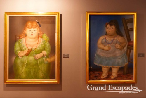 Botero makes a plump couple dancing together appear like floating weightless elves. Each and every piece is truly aesthetic and often humorous like the chubby-faced Mona Lisa.
