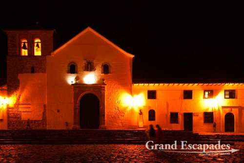 Having visited countless ?most beautiful colonial towns? all over Latino America, we immediately noticed this one was different. Who has ever seen a plaza 120 meters x 120 meters in seize, all cobble stone with a tiny fountain in its center, surrounded by beautifully restored colonial homes? By the way, cobble stone streets here means a kind of terrain even hard to walk in trekking shoes.