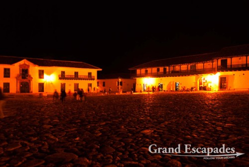 Having visited countless ?most beautiful colonial towns? all over Latino America, we immediately noticed this one was different. Who has ever seen a plaza 120 meters x 120 meters in seize, all cobble stone with a tiny fountain in its center, surrounded by beautifully restored colonial homes? By the way, cobble stone streets here means a kind of terrain even hard to walk in trekking shoes.