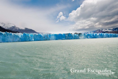 Glacier Upsala, the biggest glacier in South America, Parque Nacional de los Glaciares, El Calafate, South Patagonia, South America