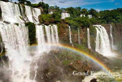 Isla Grande San Martin, offering the best views of the Salto San Martin, Iguazu Falls, Argentina