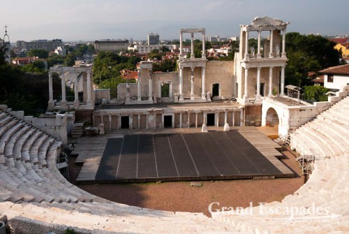 Roman Amphitheatre, Plovdiv, Bulgaria, Europe