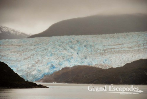 Cruise from Puerto Montt to Puerto Natales, Patagonia, Chile - The third day was the best! The main attraction was a side trip to a glacier, called "Iceberg"