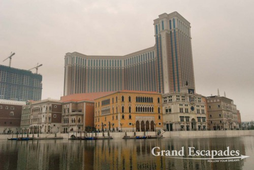 Within the last fifteen years, Macau has turned into China's gambling paradise with huge casinos easily matching Las Vegas. Although it is hard to imagine, some are even more gigantic!