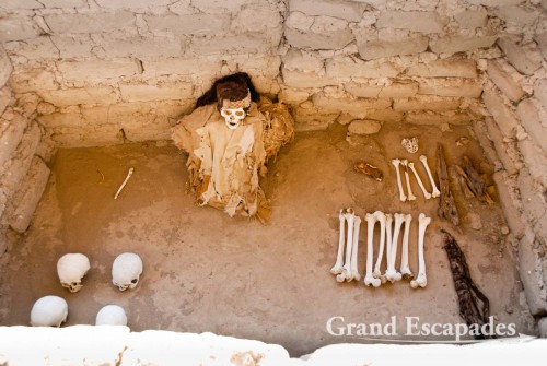 Ica-Chincha Mummies found in the Chauchilla Cemetery ... near Nazca, Peru