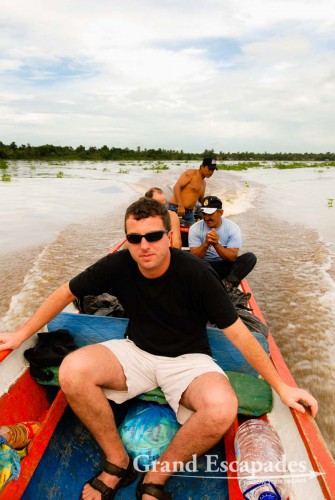 Boat Tour in the Orinoco Delta, Venzuela - In the  morning we left in torrental rain.. Only around noon did it clear up