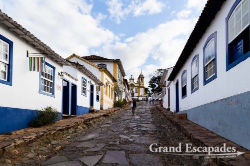 Cobblestone Streets & Colonial Houses of Tiradentes, Minas Gerais, Brazil
