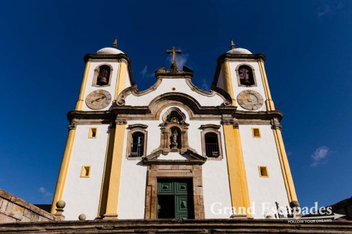 Igreja de Santa Efigenia dos Pretos, Ouro Preto, Minas Gerais, Brazil