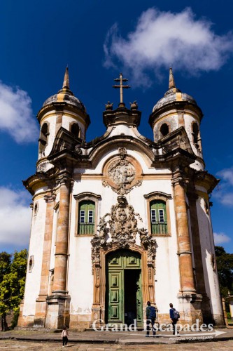 Igreja de São Francisco de Assis, Ouro Preto, Minas Gerais, Brazil