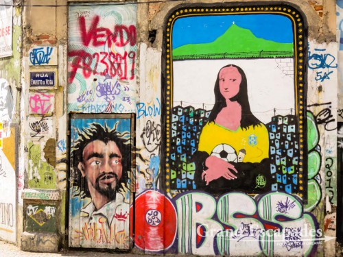Street Art in Rio de Janeiro, Brazil