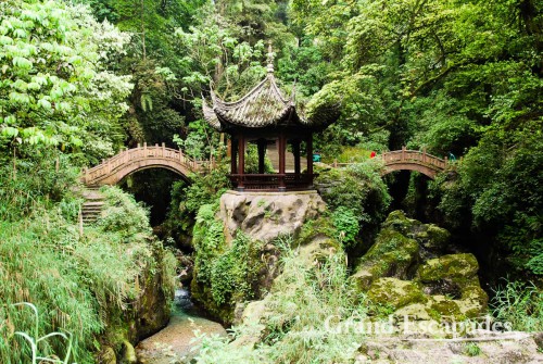 Emei Shan, the Holy Mountain, near Chengdu, China