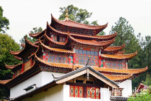 Wenbi Monastery, Lijiang, Yunnun, China