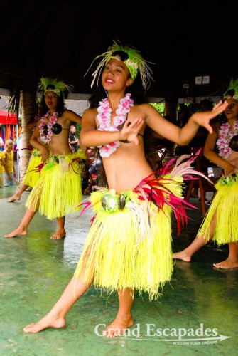 Traditional Dance on Rarotonga, Cook Islands