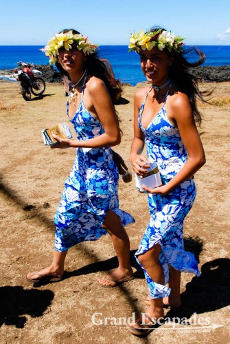 Island beauties, Rapa Nui or Easter Island, Pacific
