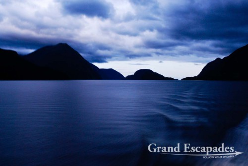 Sailing the Doubtful Sound, South Island, New Zealand