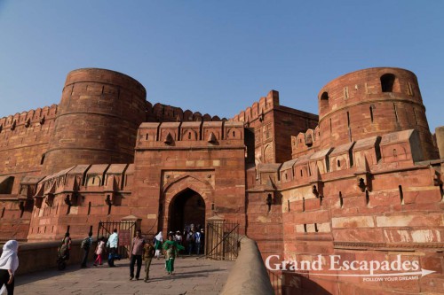 Lahore Gate, Red Fort, Agra, Rajasthan, India