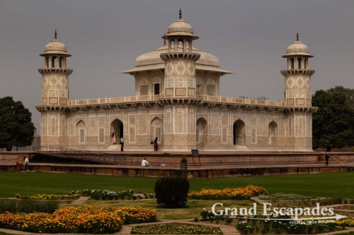 Itimad-ud-Daulah, better known as the "Baby Taj", Agra, India