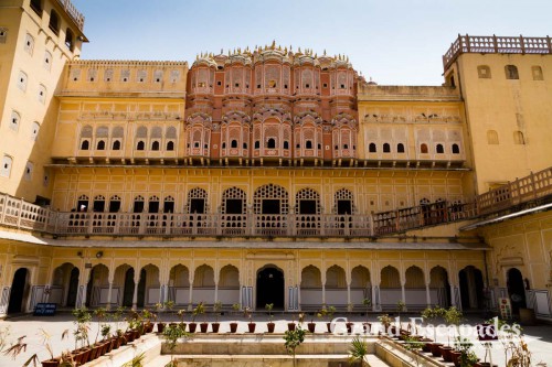 Hawa Mahal, the "Palace of Winds" or “Palace of the Breeze”, Jaipur, Rajasthan, India