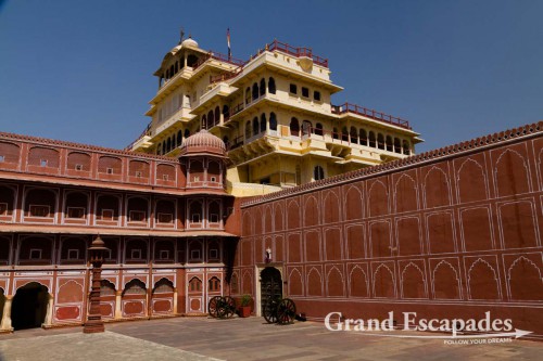 Chandra Mahal, City Palace, Jaipur, the Pink City, Rajasthan, India