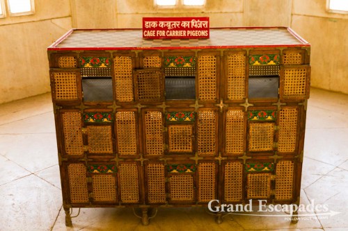 Carrier Pigeons Box, City Palace Museum, Udaipur, Rajasthan, India