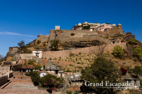 Kumbhalgarh Fort and the "Indian Great Wall", Kumbhalgarh, Rajasthan, India